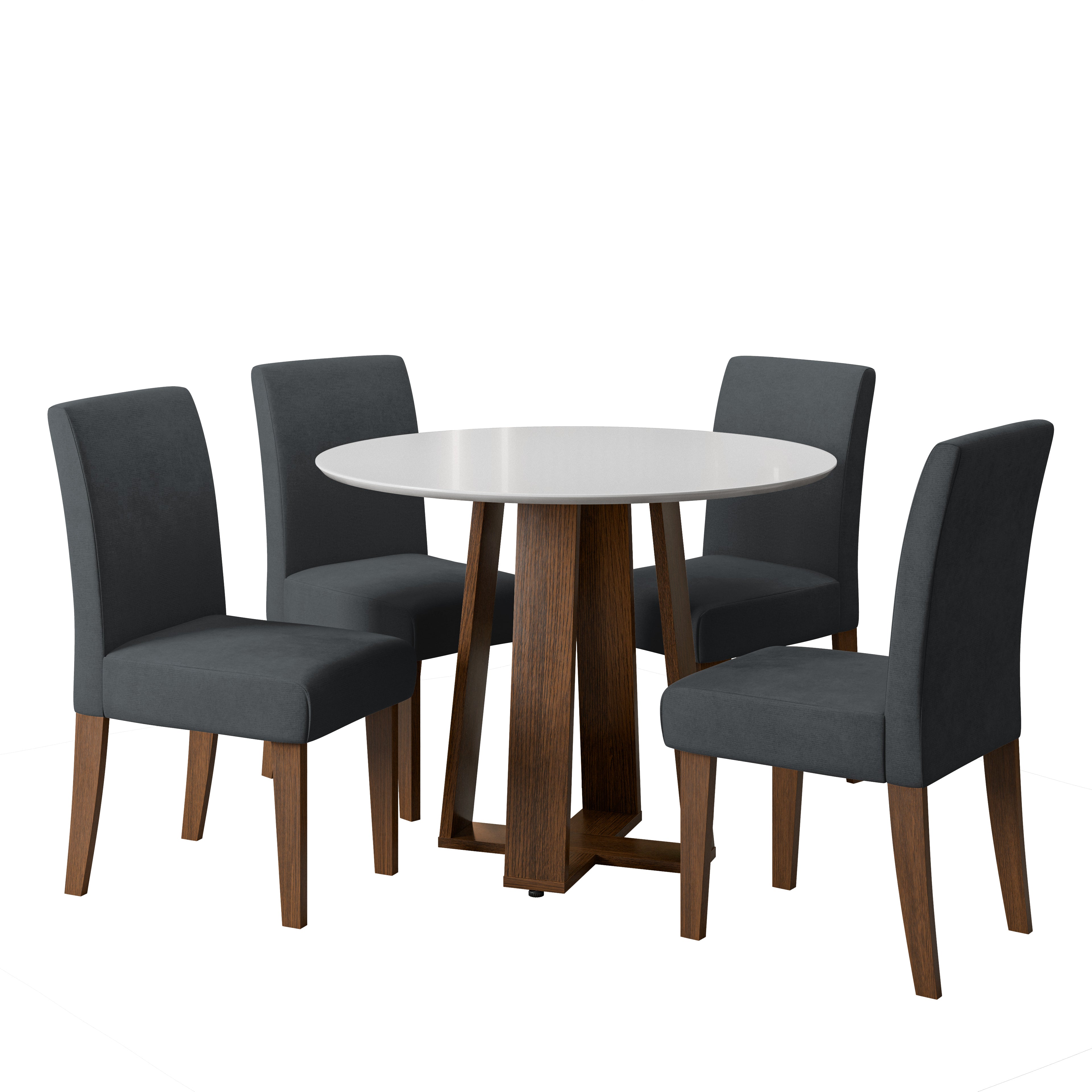 Juego de comedor athenas 103 redonda