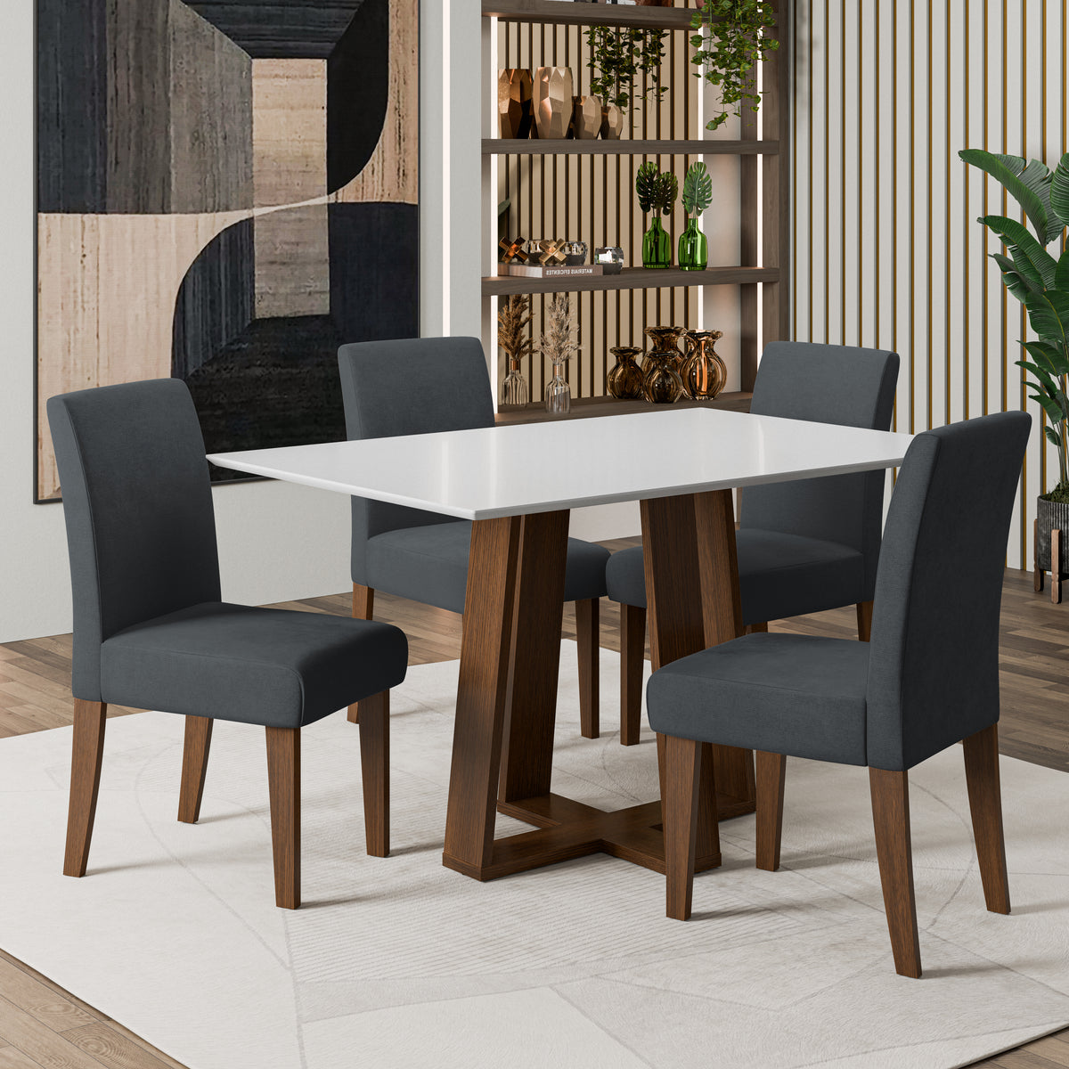 Juego de comedor athenas 136