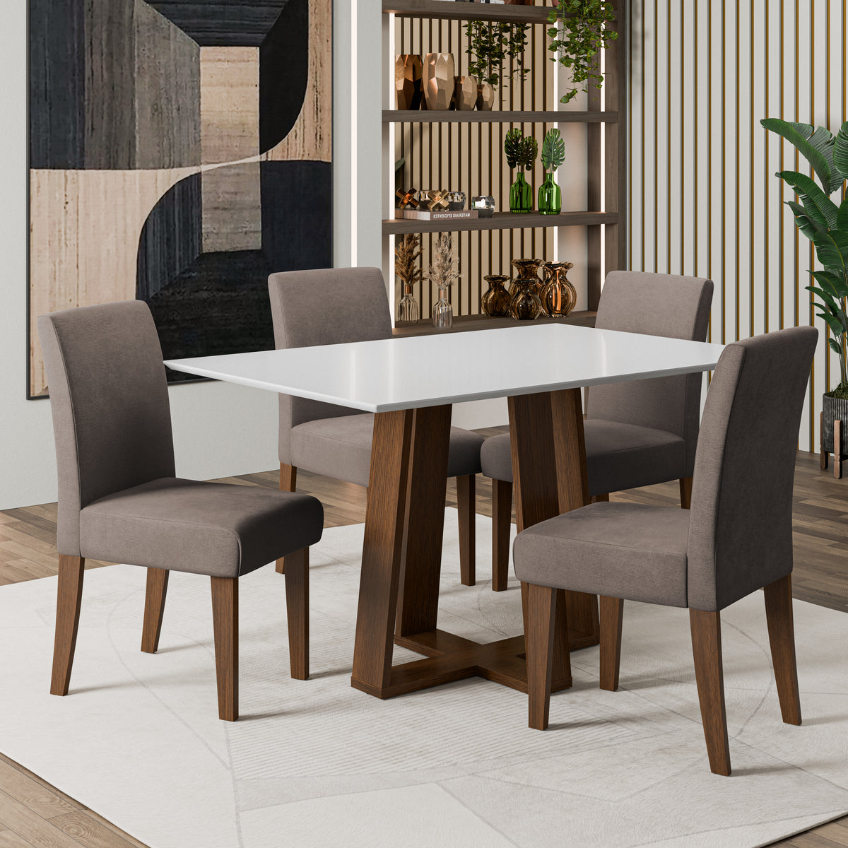 Juego de comedor athenas 136