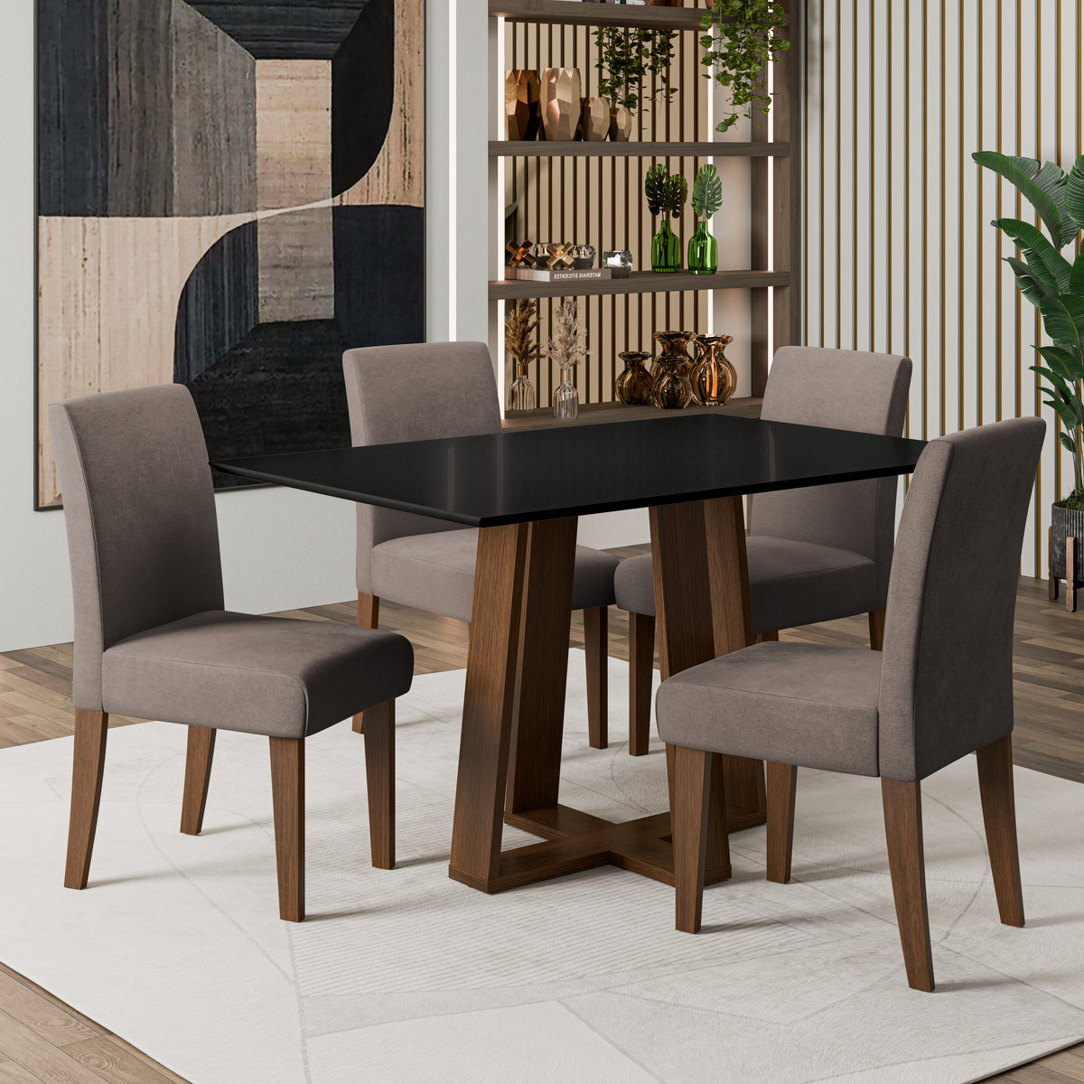 Juego de comedor athenas 136