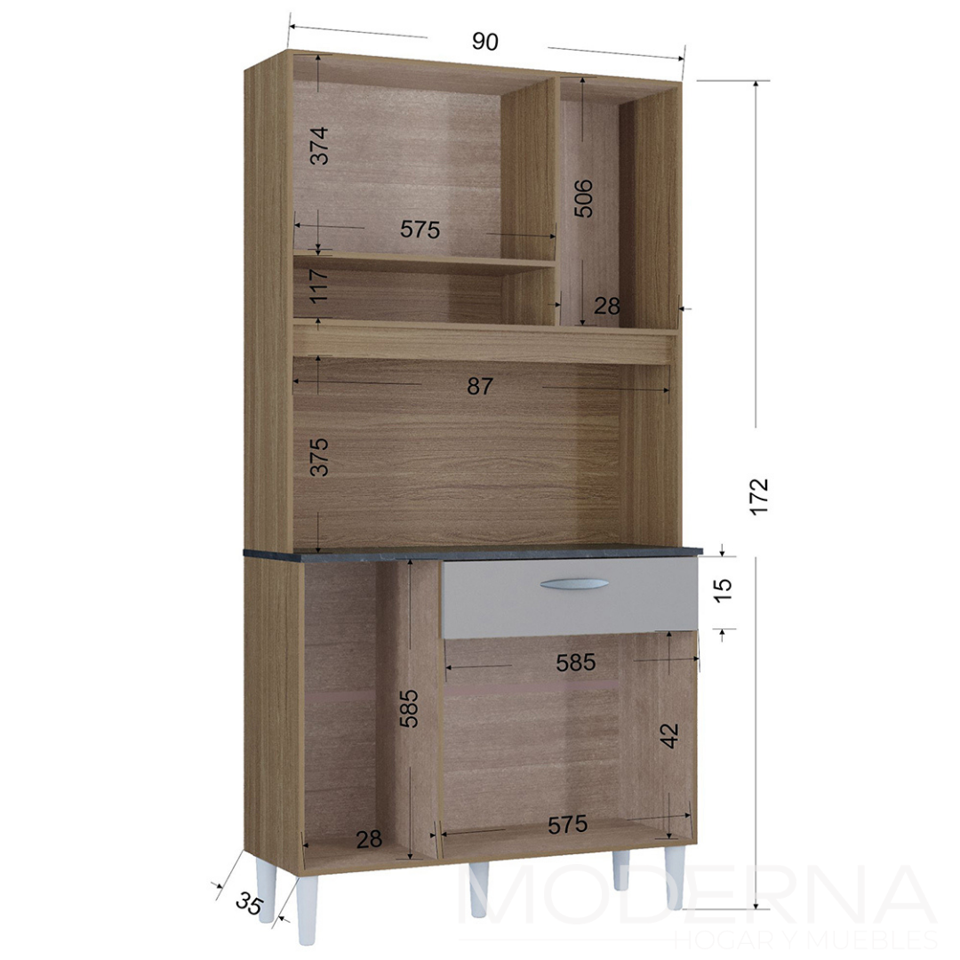 Kit coral - 6 puertas