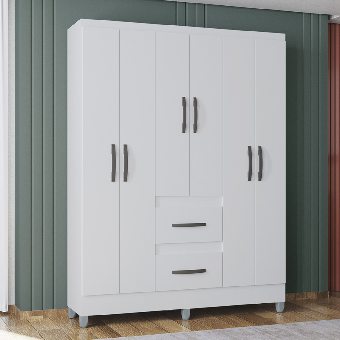 Ropero capri - 6 puertas