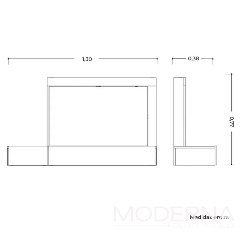 Tocador inspiracao - Luces led