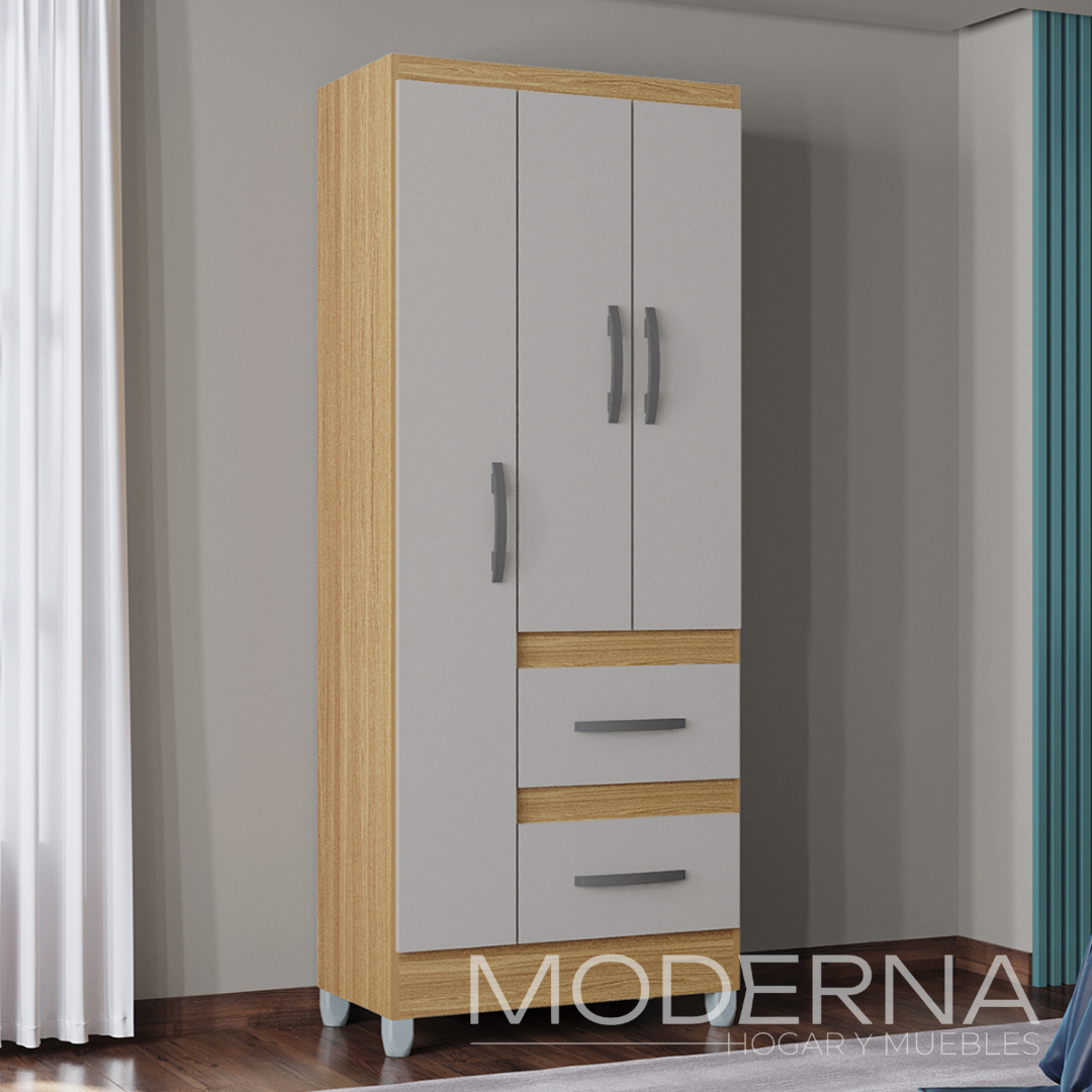 Ropero capri - 3 puertas