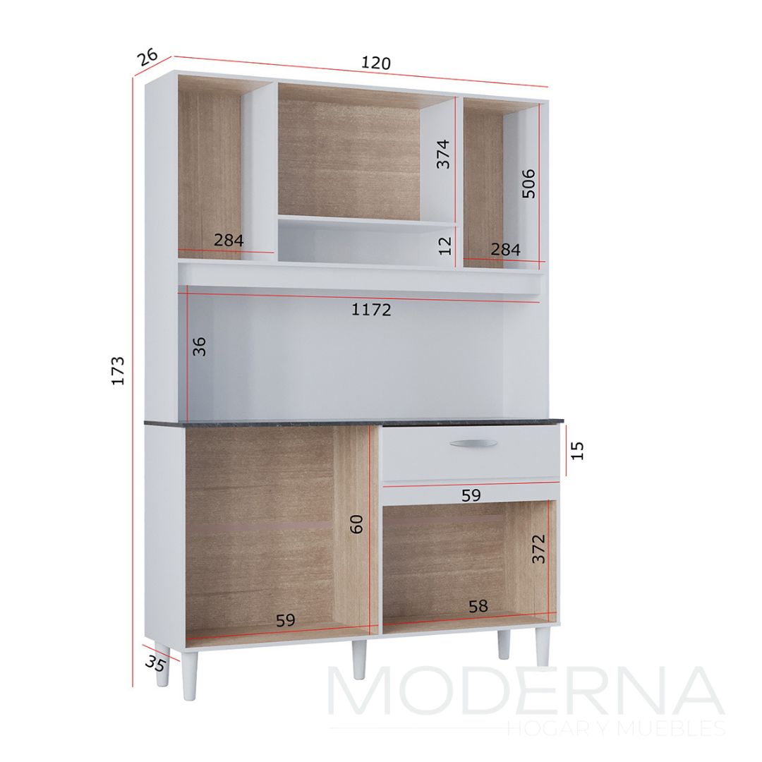 Kit coral - 8 puertas