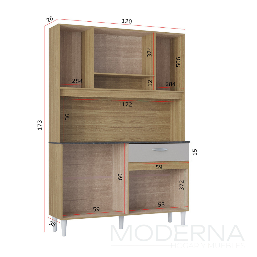 Kit coral - 8 puertas