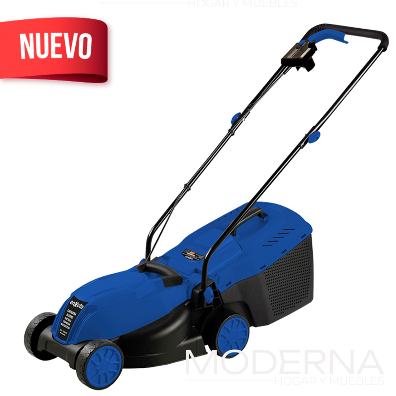 CORTADORA DE CÉSPED ELÉCTRICA CON BOLSA RECOLECTORA 32 CM