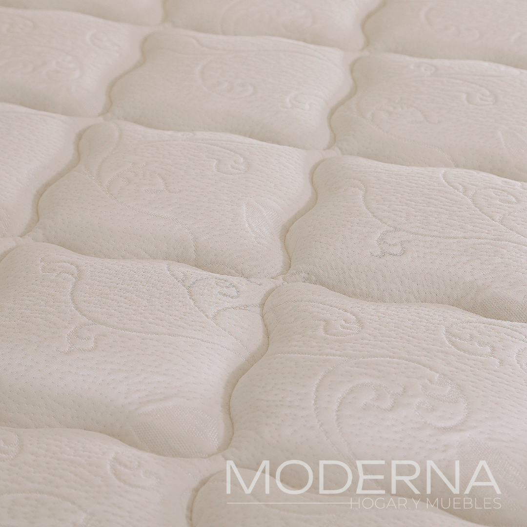 colchón bali 1 pillow - 1 plaza 1/2