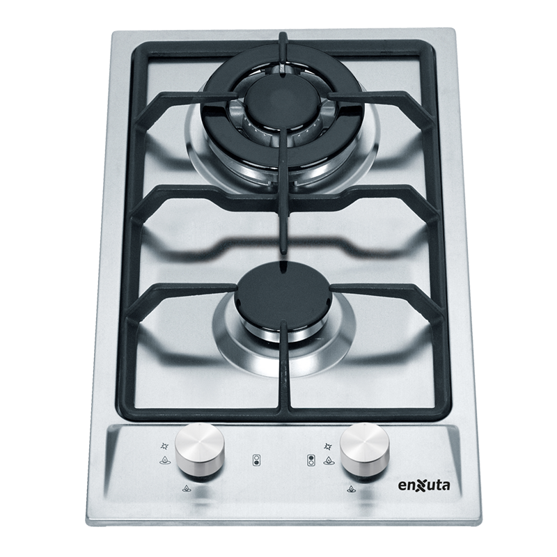 Anafe a gas 2 hornallas -Enxuta