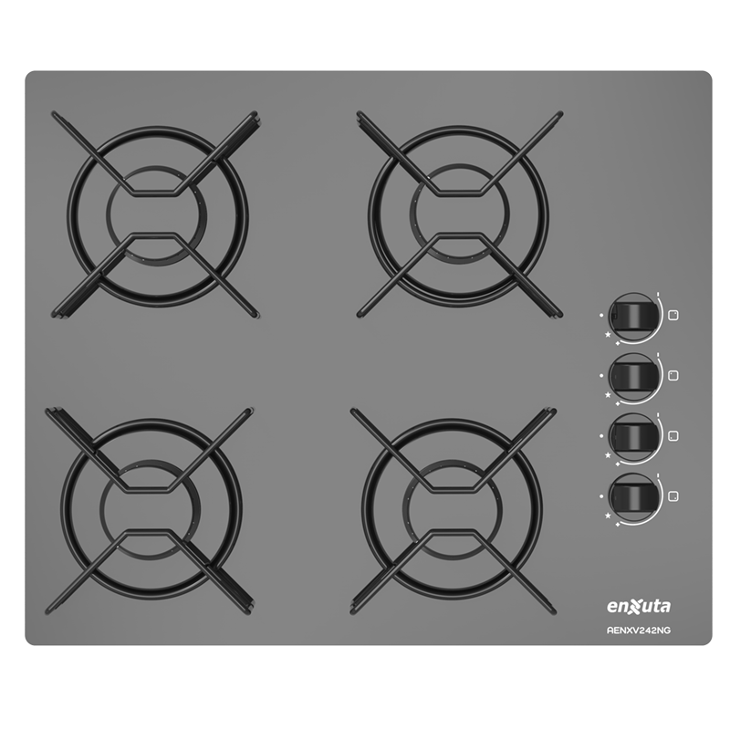 Anafe a gas 4 hornallas- Enxuta