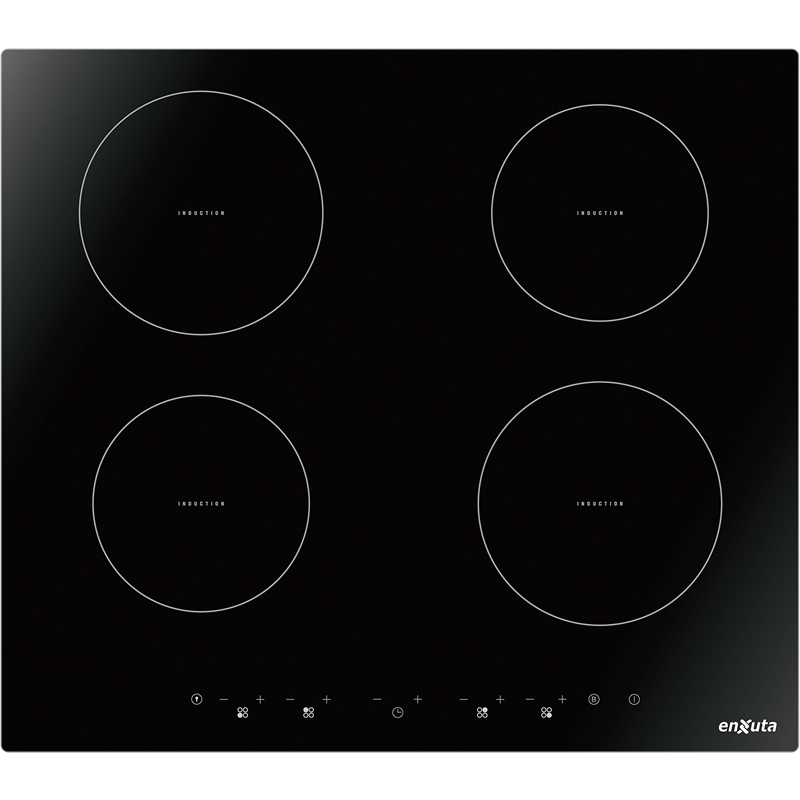 Anafe por inducción magnética 4 zonas- Enxuta