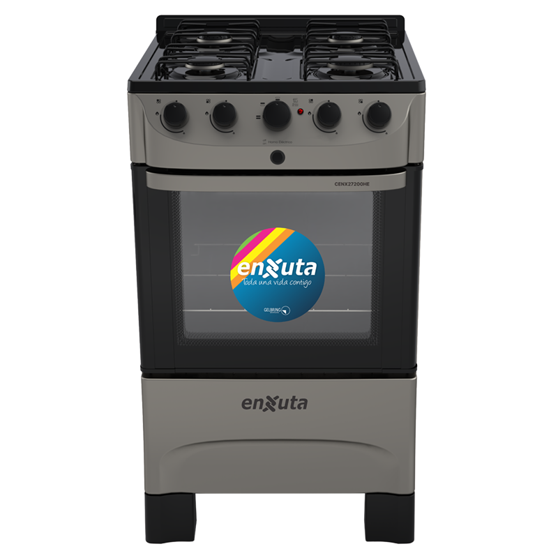 Cocina titanio multigas combinada Enxuta