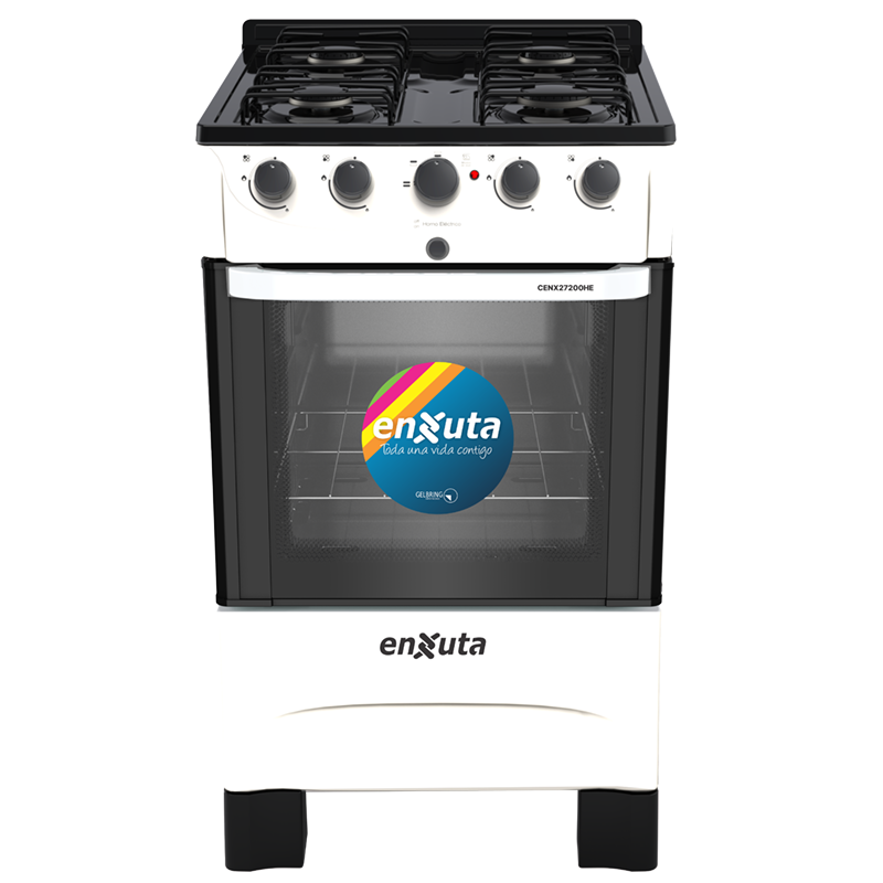 Cocina blanca multigas combinada Enxuta