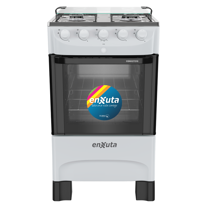 Cocina multigas encendido electrónico blanca Enxuta