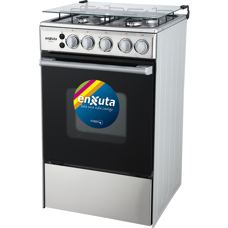 Cocina Inox multigas con termocupla Enxuta