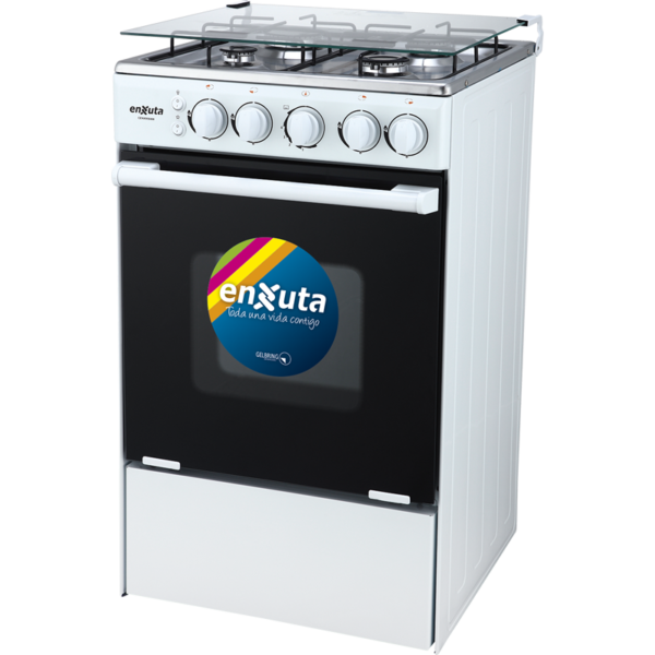 Cocina blanca multigas con termocupla Enxuta