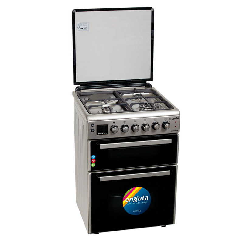 Cocina inox multigas combinada- Enxuta