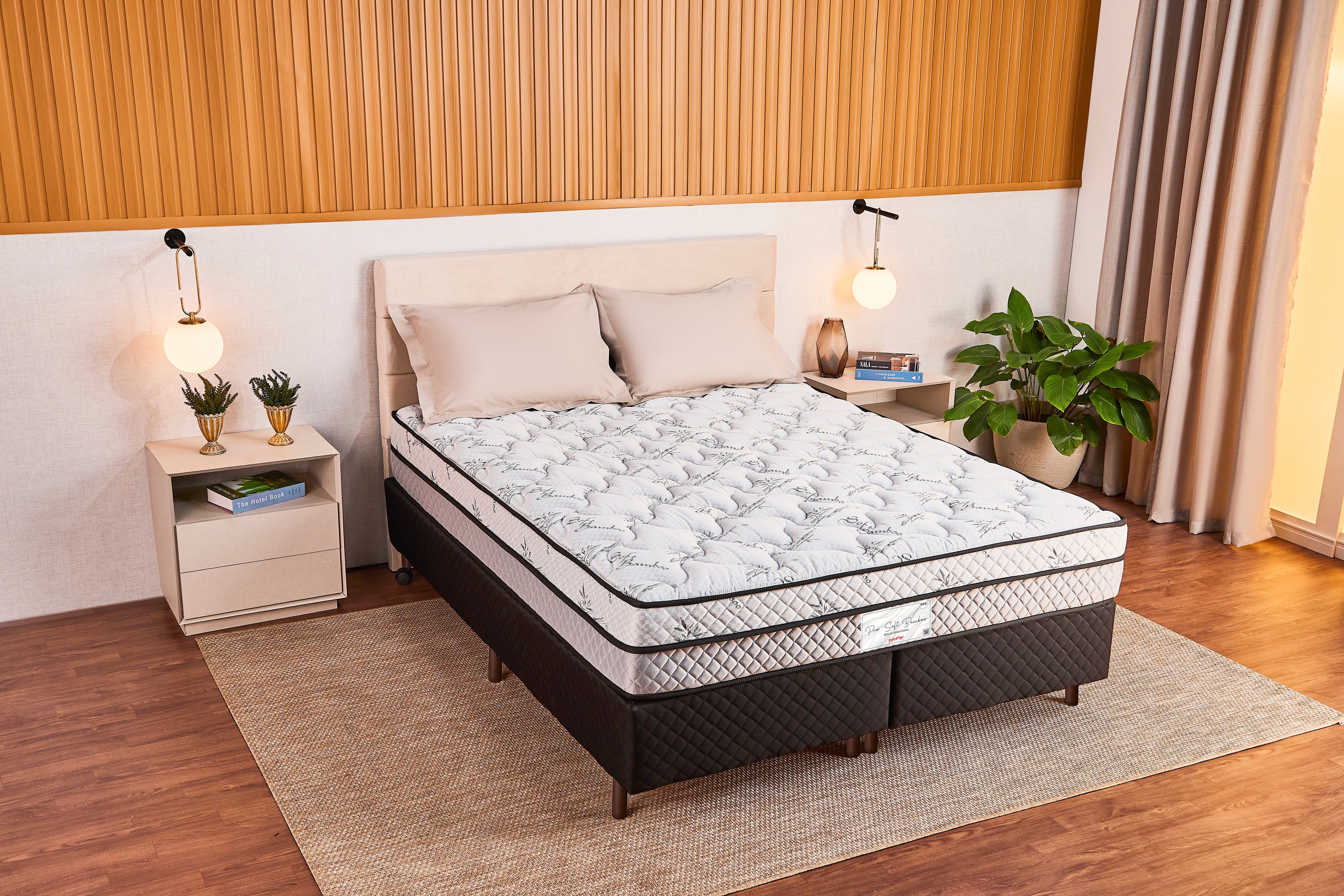 Sommier pro soft bamboo - 2 plazas