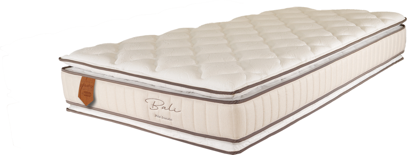 Sommier bali pillow top - 1 plaza 1/2