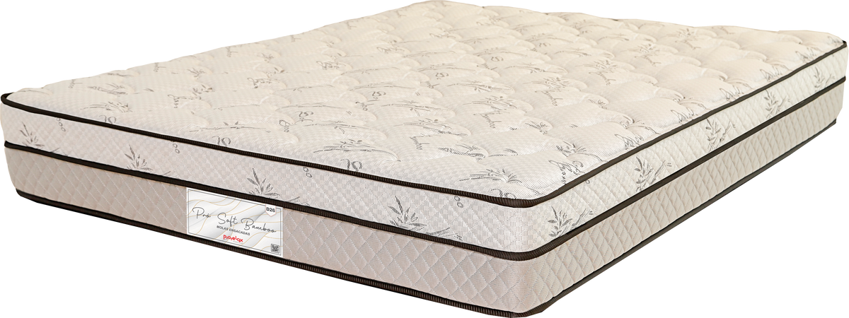 Colchón pro soft bamboo 1 1/2 plaza