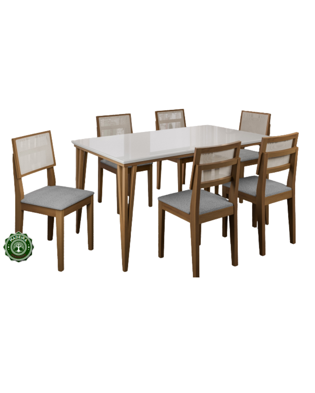 Juego de comedor Safari 6 sillas