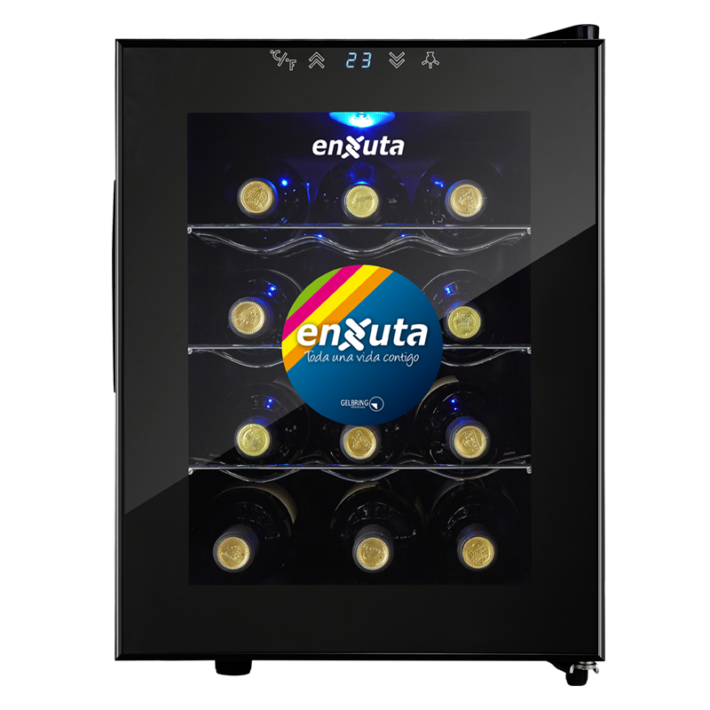 Enfriadora de vino 12 botellas Enxuta
