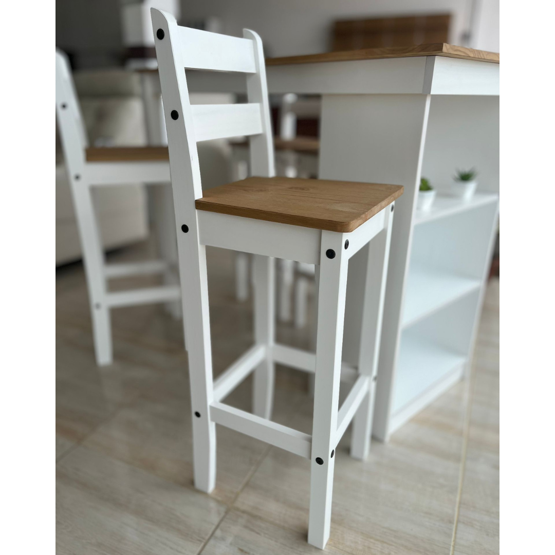 Desayunador con 4 banquetes