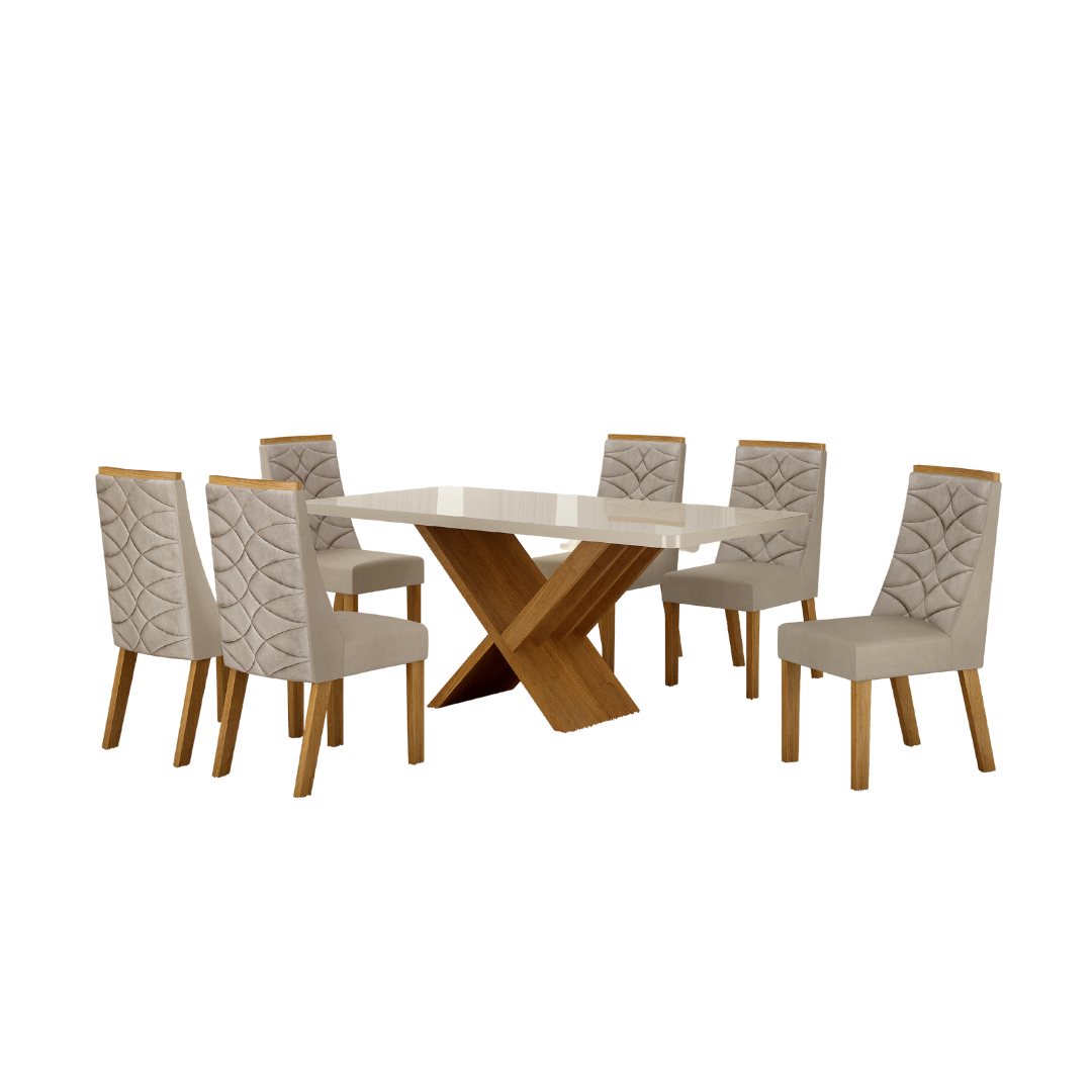 Juego de comedor Aurora 8 sillas