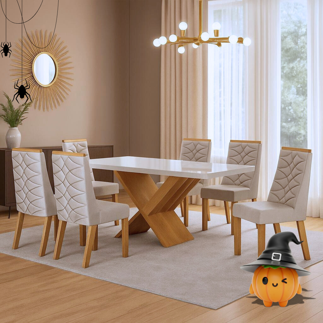 Juego de comedor Aurora 8 sillas