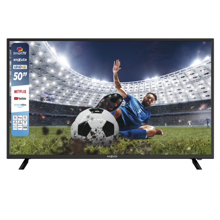 Smart TV 50″ Ultra HD 4K – Enxuta