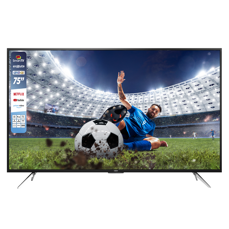 Smart TV 75″ Ultra HD 4K- Enxuta