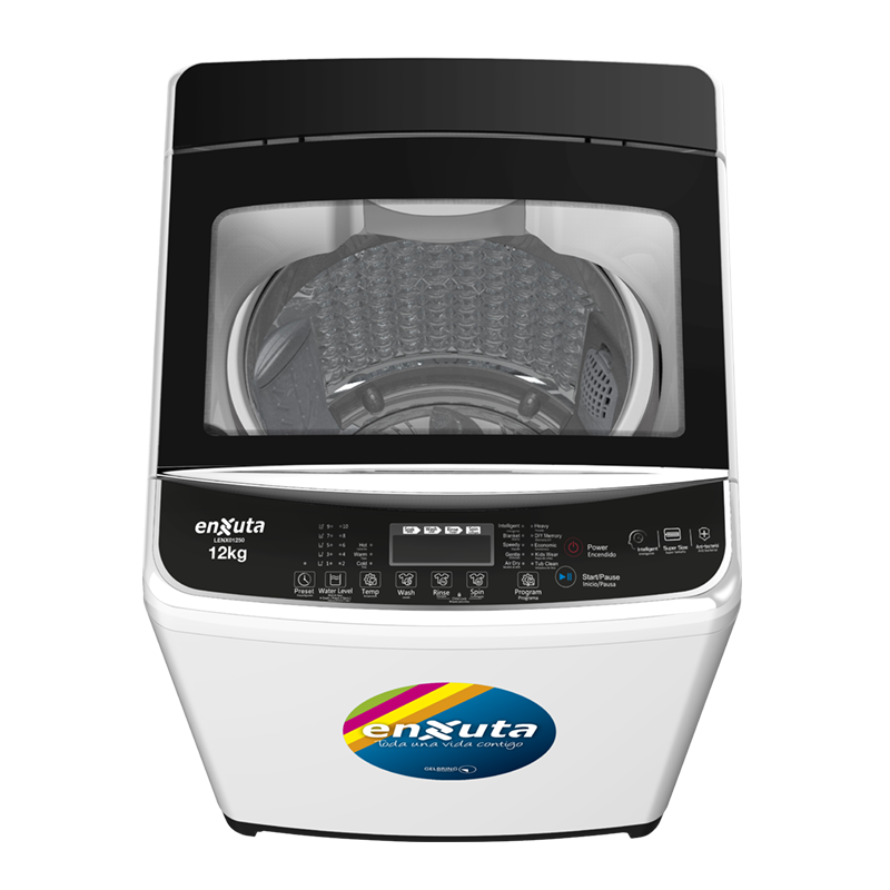 Lavarropas carga superior 12Kg Enxuta