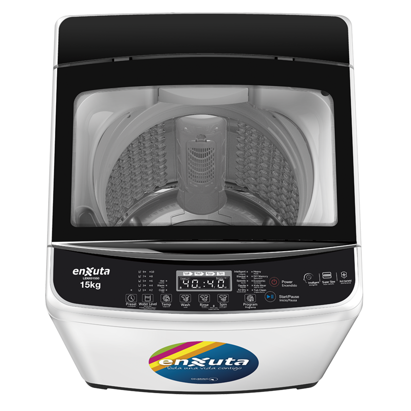 Lavarropas carga superior 15Kg Enxuta