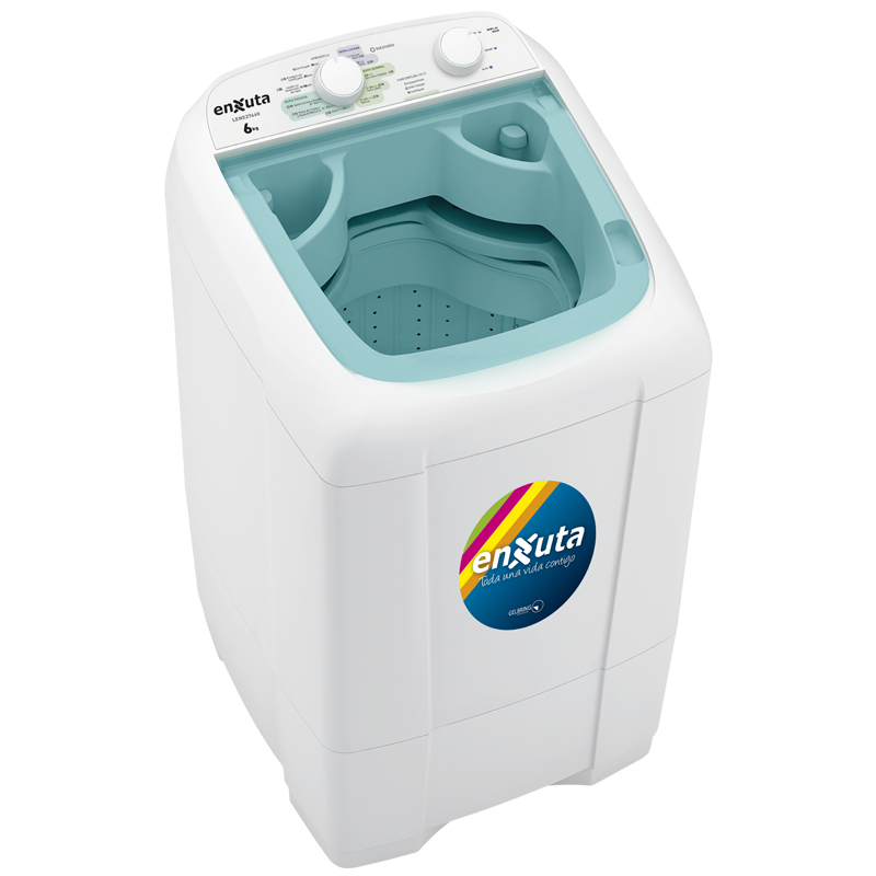 Lavarropas carga superior 6Kg Enxuta