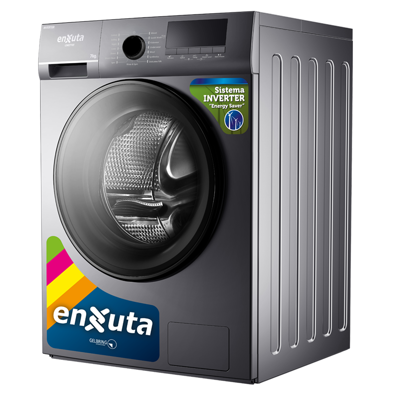 Lavarropas carga frontal 7Kg Enxuta