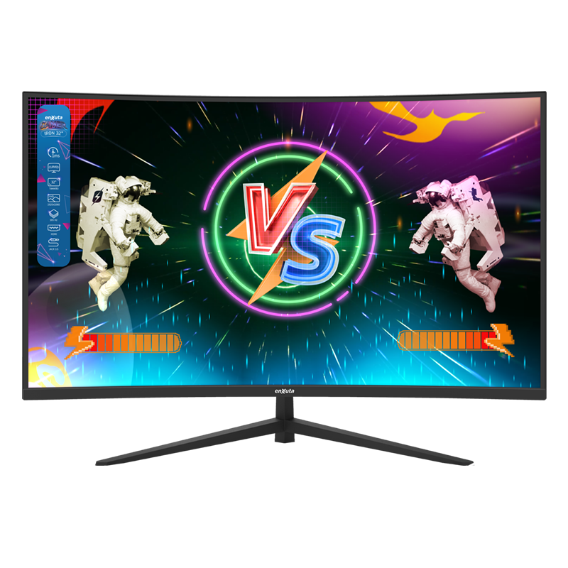 MONITOR GAMER IRON 32” FULL HD CURVO- Enxuta