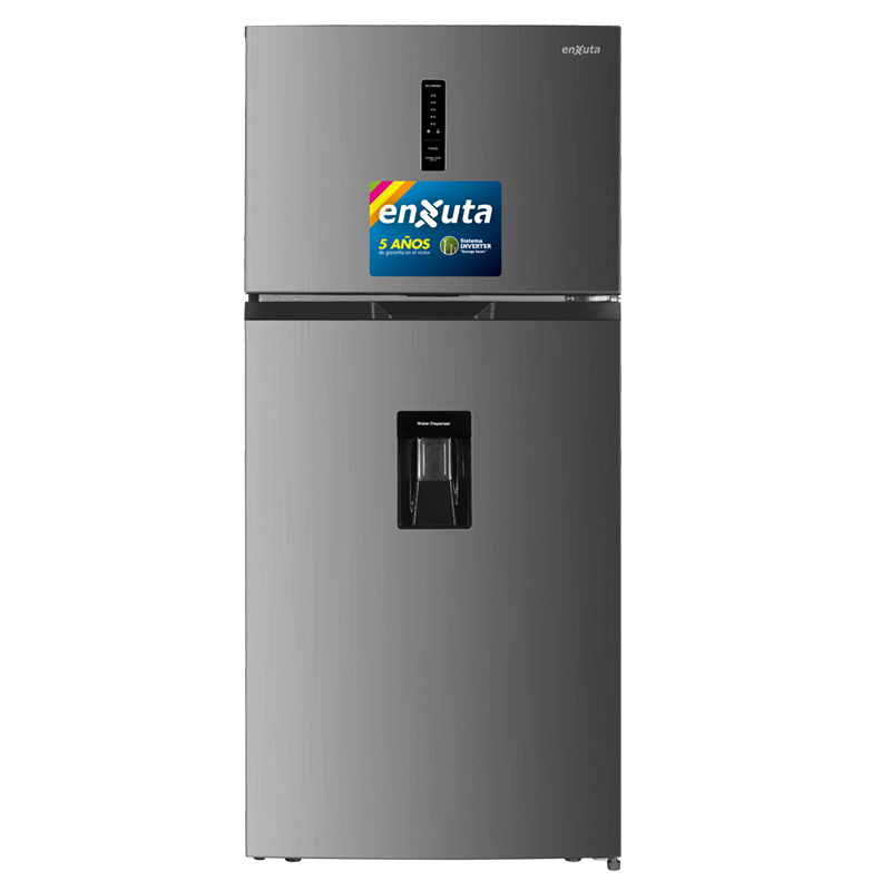 Refrigerador con dispensador inox 479Lts Enxuta
