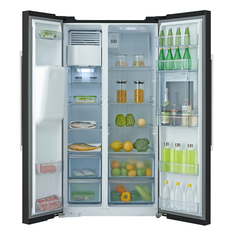 Refrigerador side by side Inox 490Lts Enxuta