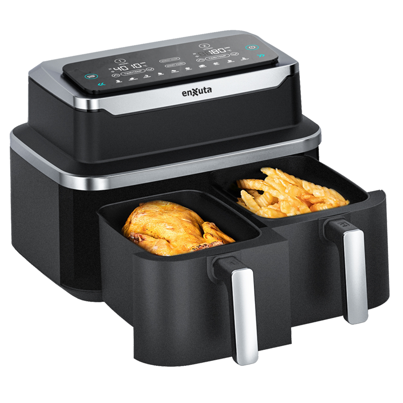 Freidora sin aceite 2 canastos Enxuta