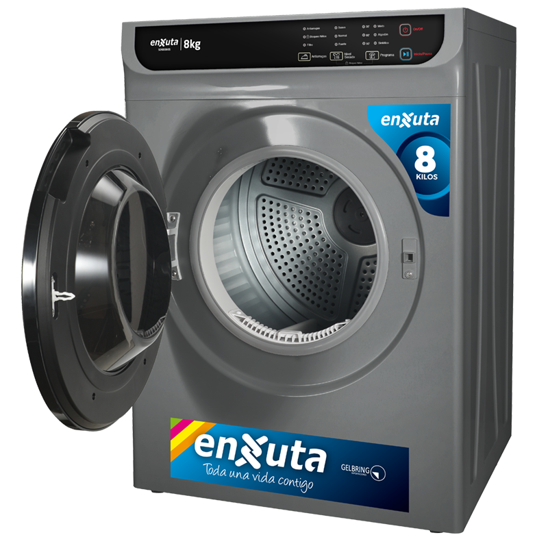 Secarropas de carga frontal 8Kg Enxuta