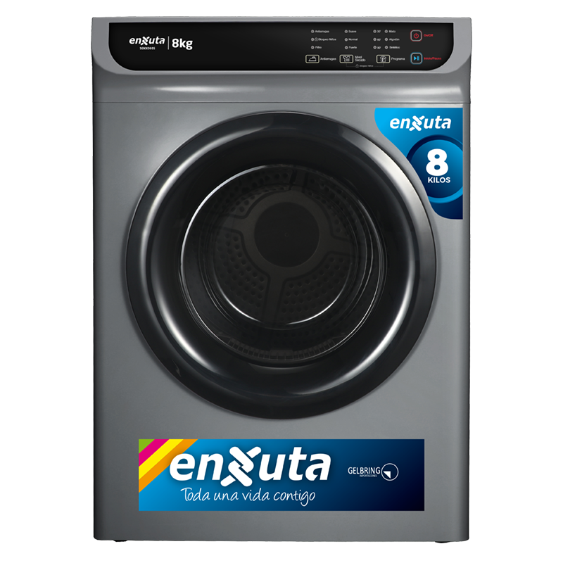 Secarropas de carga frontal 8Kg Enxuta