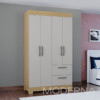 Ropero toquio - 4 puertas