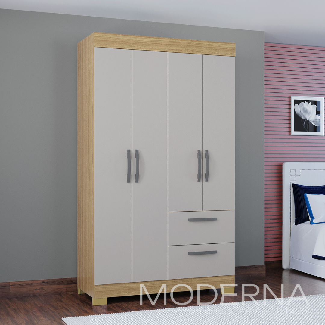 Ropero toquio - 4 puertas