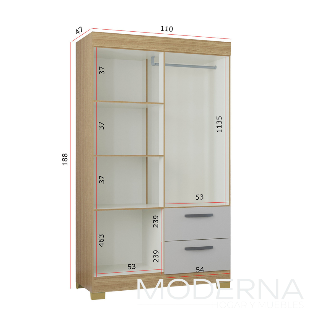 Ropero toquio - 4 puertas - Image 9