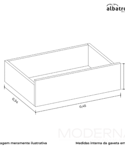 Ropero / Comoda Capri - con espejo