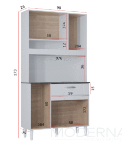 Kit coral - 6 puertas