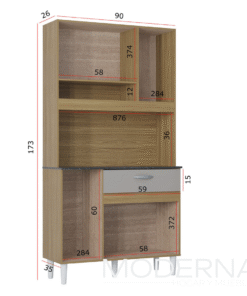 Kit coral - 6 puertas