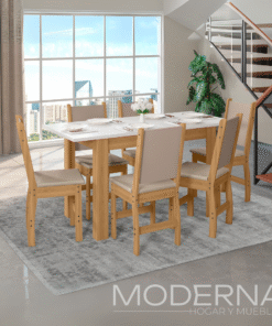 Juego de comedor bellagio - 6 sillas