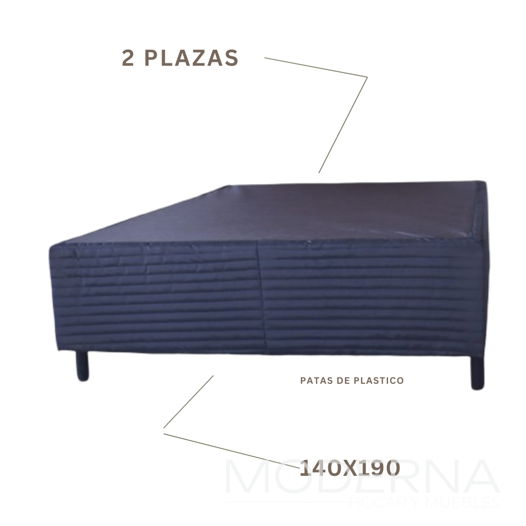 Sommier pro soft bamboo - 2 plazas - Image 5