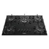 Anafe de empotrar a gas en vidrio 5 hornallas- Enxuta